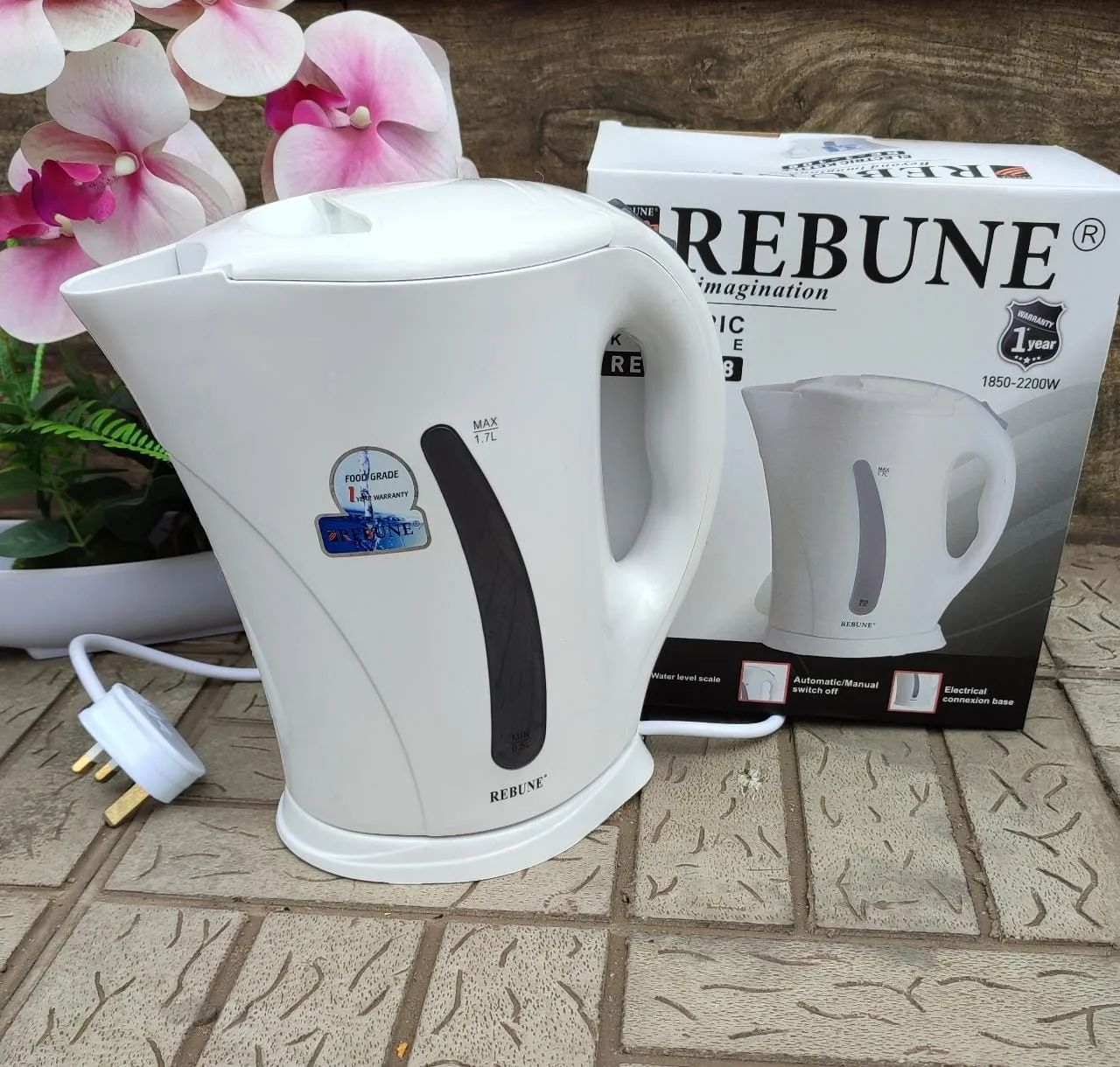 Rebune cordless jug kettle