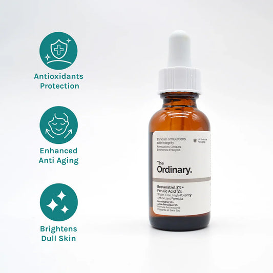 The Ordinary Resveratrol 3% + Ferulic Acid 3% Antioxidants Face Serum