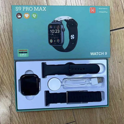 S9 Pro ICD Smart Watch with 2 Straps
