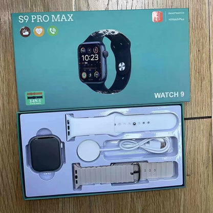 S9 Pro ICD Smart Watch with 2 Straps
