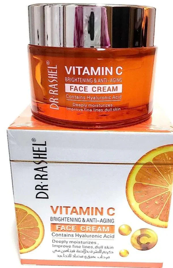 DR.RASHEL vitamin C niacinamide brightening & anti-aging face and neck day cream