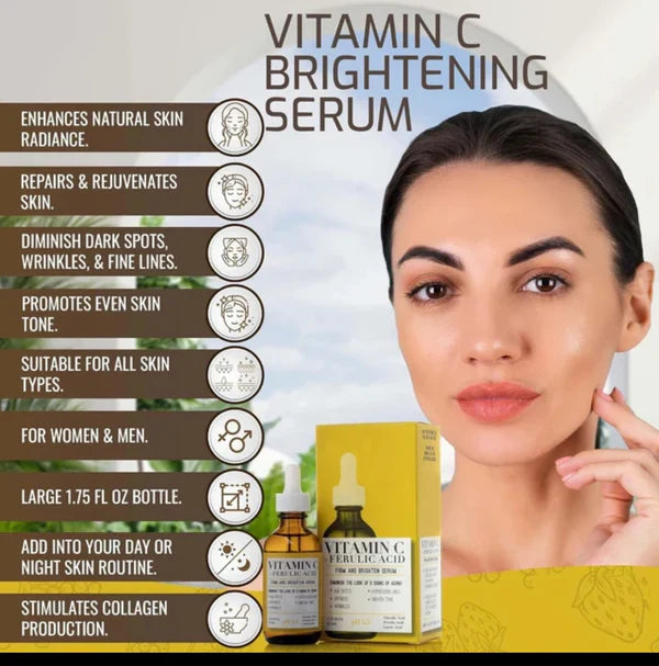 MEDIX 5.5 TUMERIC, VITAMI C , FERULIC ACID Facial Skin Care Booster, Wrinkles, & Fine Lines brightening and glow serum