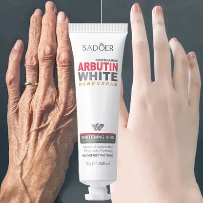 Sadoer Arbutin Moisturizing Brightening Hand Cream with Nicotinamide