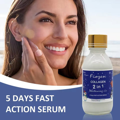 5D GLUTA Frozen Collagen 2 In 1 Whitening Fast Action Serum