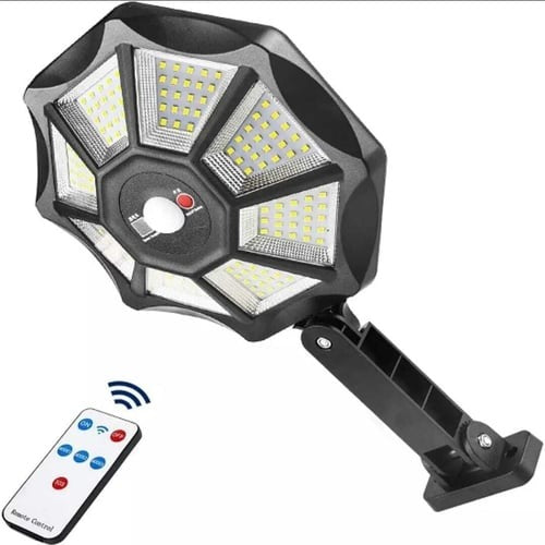 Solar Sensor LED Light ZB-168A (Waterproof with Remote Control)