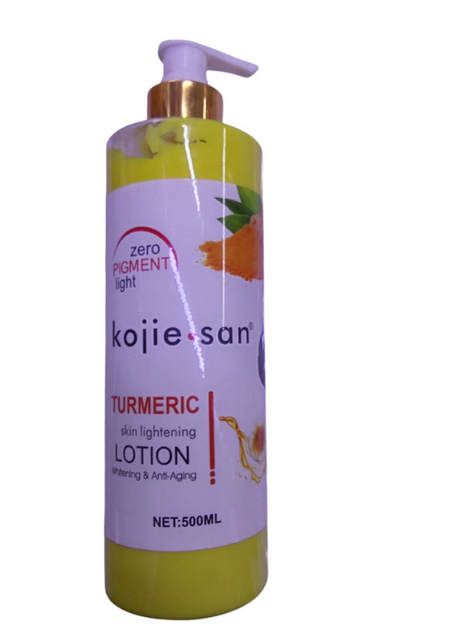 Zero Pigment Light Kojie San Turmeric Skin Lightening Lotion – 500ml