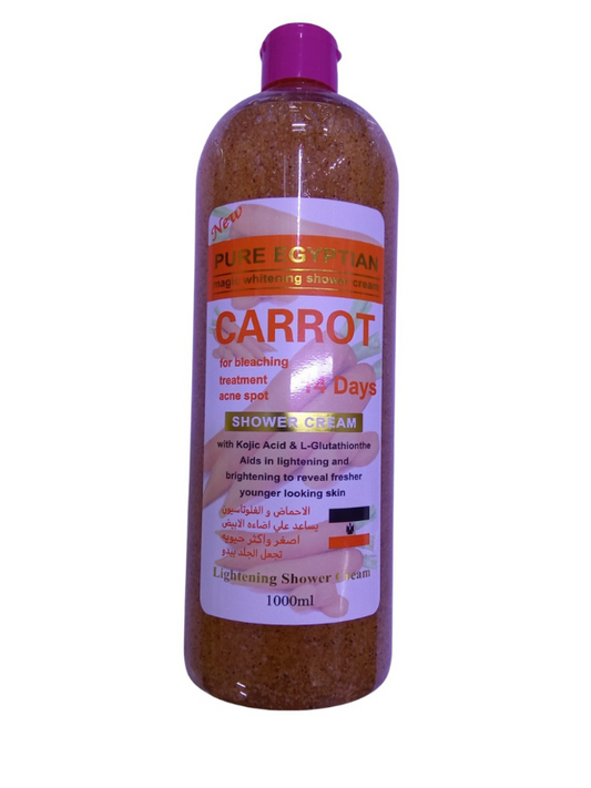 Pure Egyptian Carrot Whitening Shower Cream