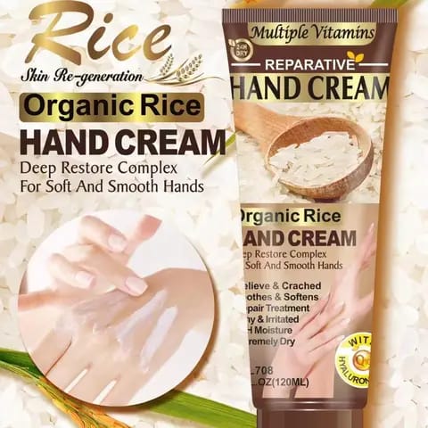 Fruit of the Wokali Organic Rice Hand Cream