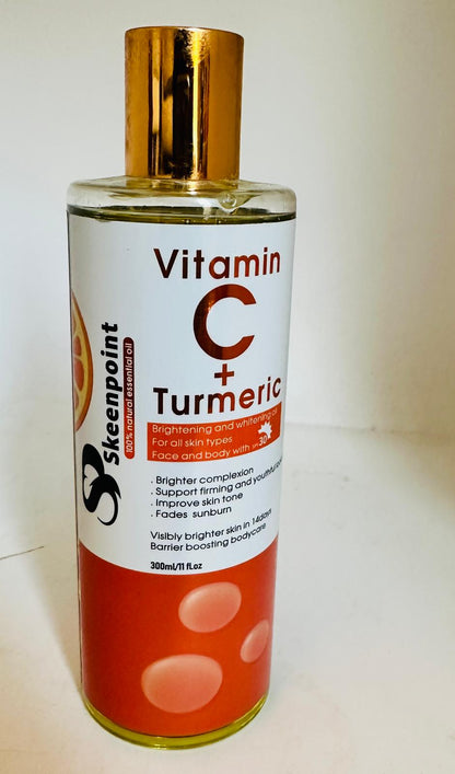 Skeenpoint Vitamin C + Turmeric Body Oil