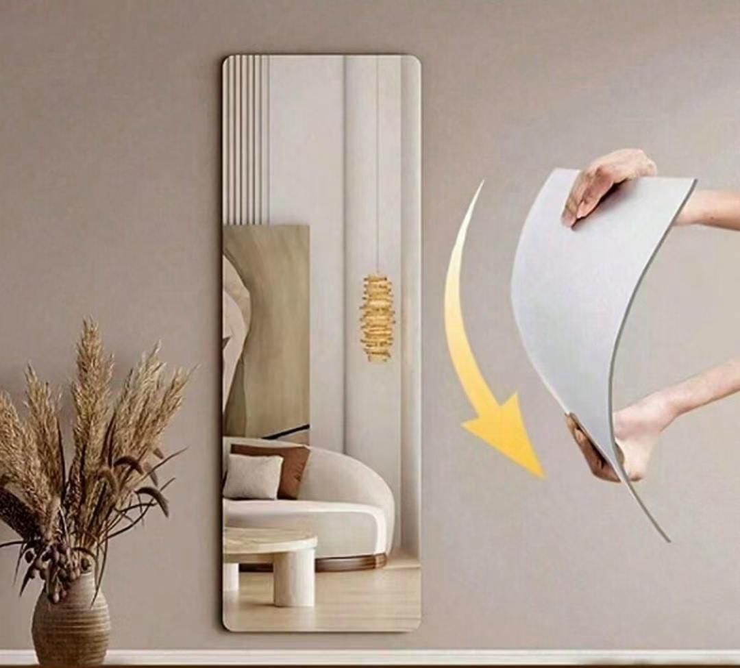 Peel and Stick Unbreakable Mirror