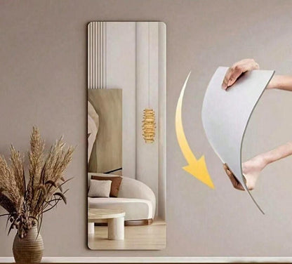 Peel and Stick Unbreakable Mirror
