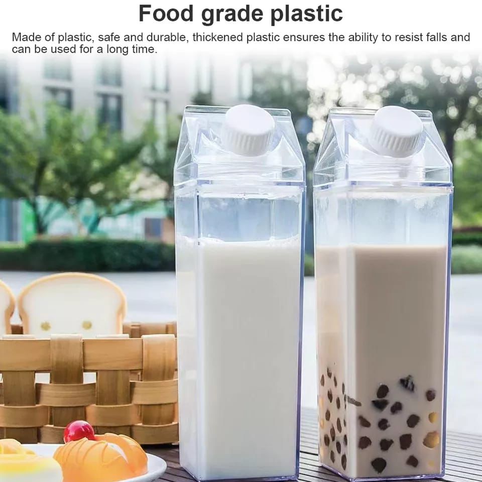 Multipurpose Space Saver Bottle – For Milk, Water & Special Beverages