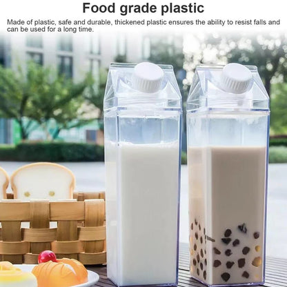 Multipurpose Space Saver Bottle – For Milk, Water & Special Beverages