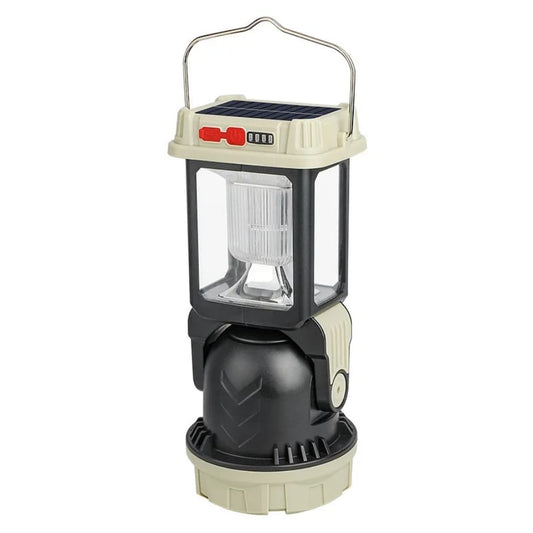 Multifunctional Portable Rechargeable LED Camping Light with Strong Flashlight
