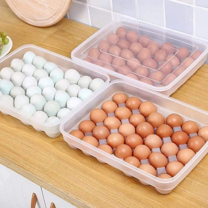 34 Eggs Tray Storage Container