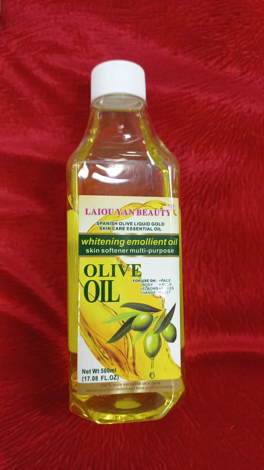 LAIOU YAN Beauty Whitening Emollient Olive Oil Body Oil (500ml)