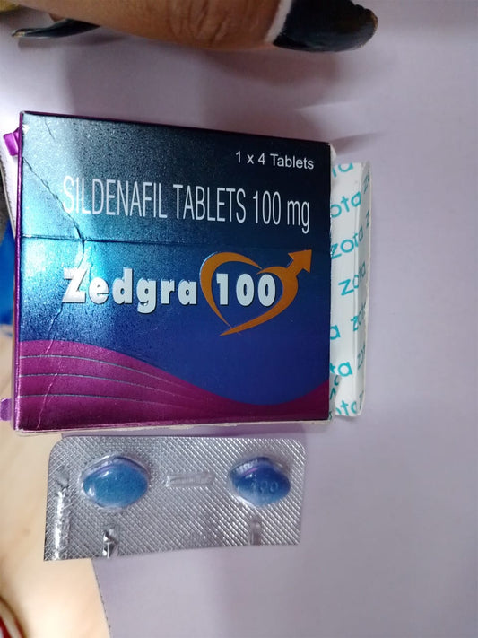 Sildenafil 100mg Tablets (Zedgra)