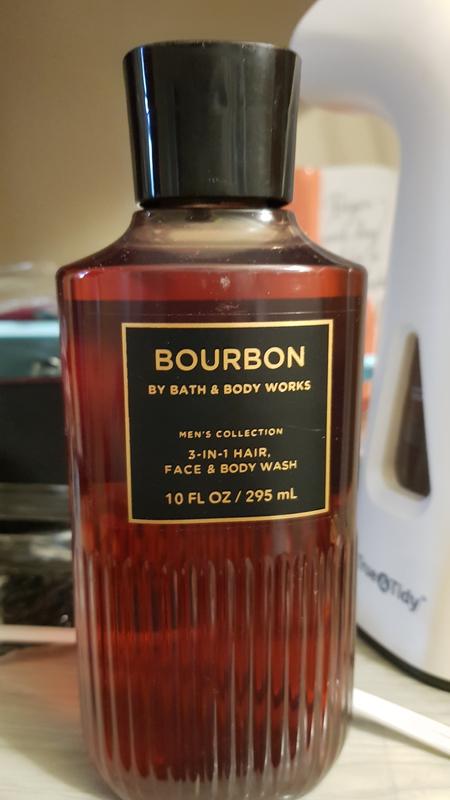 Bath & Body Works Bourbon 3-in-1 Hair, Face & Body Wash