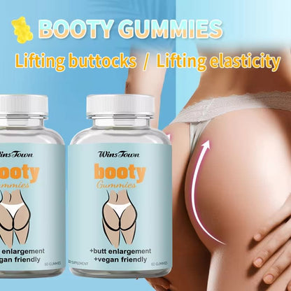 Wins Town factory herbal Buttock Gummies Organic Beauty Butt Hip Booster Gummy BBL Butt Enhancement