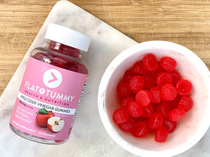Nature's Cure Flat Tummy Apple Cider Vinegar Gummies | Beat Bloat + Boost Metabolism | Now KSh 2,450