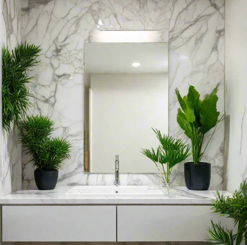 Peel and Stick Oval & Square Wall Mirrors