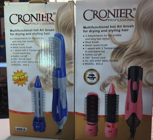 Cronier Professional 3-in-1 Hot Air Brush