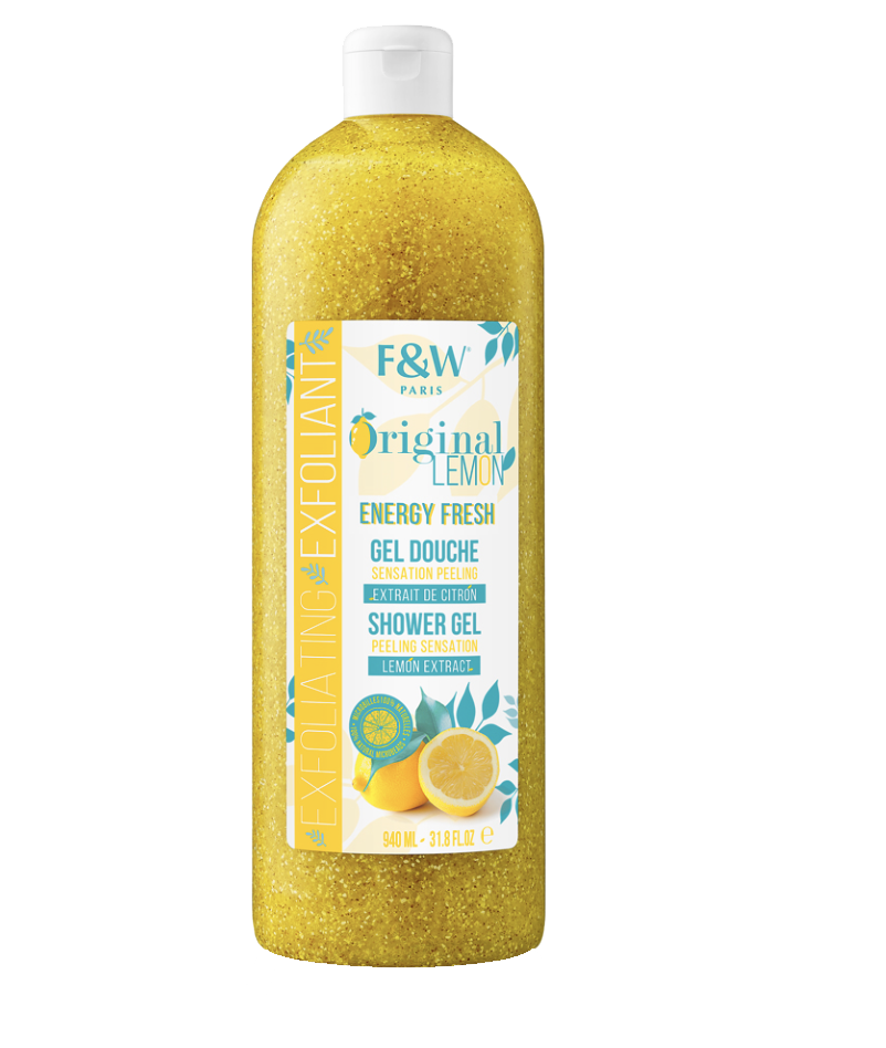 Fair & White Douche Exfoliating Exfoliant Lemon Shower Gel