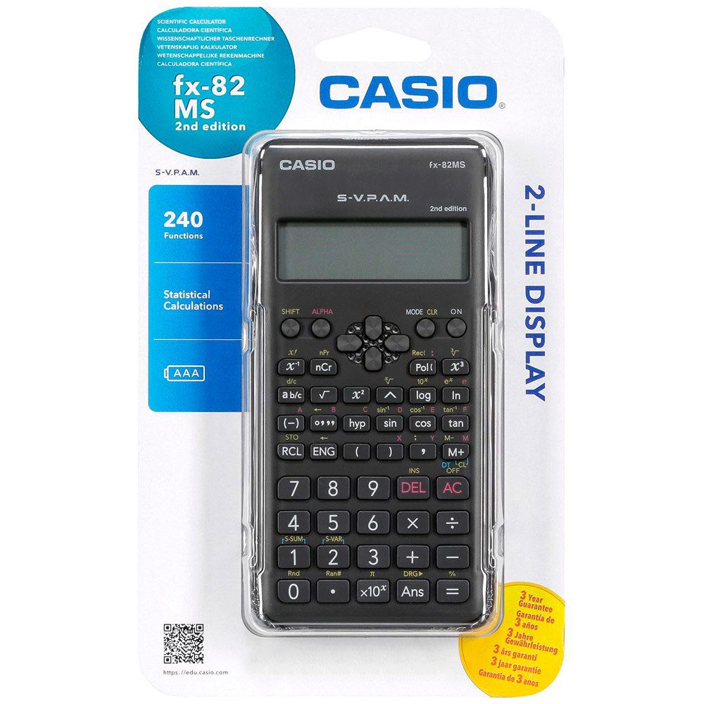 Casio fx-82MS 2nd Edition Scientific Calculator