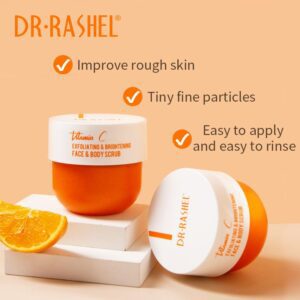 DR. RASHEL Vitamin C Exfoliating & Brightening Face & Body Scrub