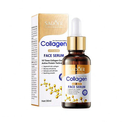 SADOER Collagen serum + Collagen Cream anti aging anti wrinkle combo