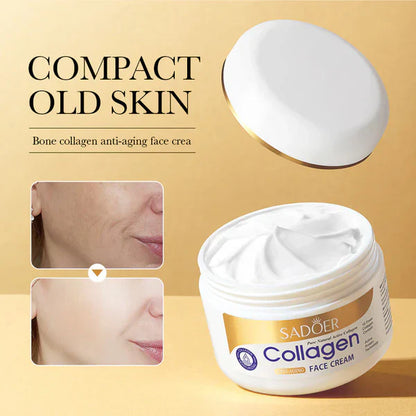 SADOER Collagen serum + Collagen Cream anti aging anti wrinkle combo