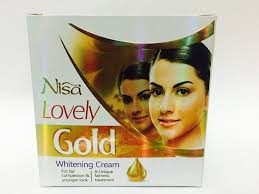 Nisa Lovely gold whitening cream