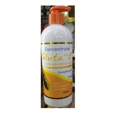 Gluta C Concentrate Intense Whitening Lotion With Papaya Extract, 500m