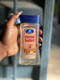 Dr. Davey Cocoa Butter Glow Body Oil With 100% Pure Cocoa Butter.