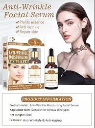 Aichun Beauty Anti-Wrinkle Moisturizing Facial Serum Oil 2in1 Care 30ml