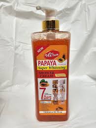 VEET GOLD PAPAYA super whitening SHOWER CREAM /BODY REPAIR 1000ML