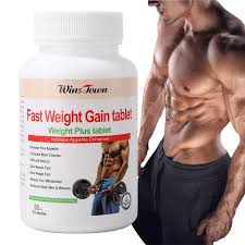 Winstown FAST WEIGHT GAIN TABLET SUPPLEMENTS Weight Gainer Herbal Capsules For Both Men And Women.