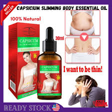 Aichun Beauty 100% Natural CAPSICUM Slimming Body Essential Oil - 30ml