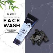 DR. RASHEL Black Charcoal Purifying Face Wash