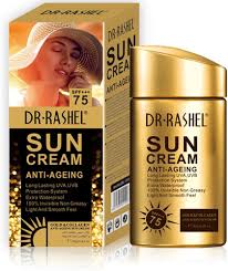 DR. RASHEL Sun Cream Anti-Aging spf 75++ Gold