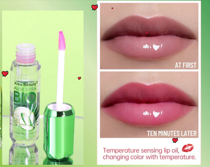 Kiss Beauty Aloe Vera Magic Lip Oil