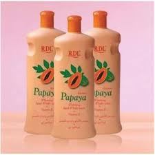 Rdl Papaya Whitening Hand And Body Lotion, 600ml