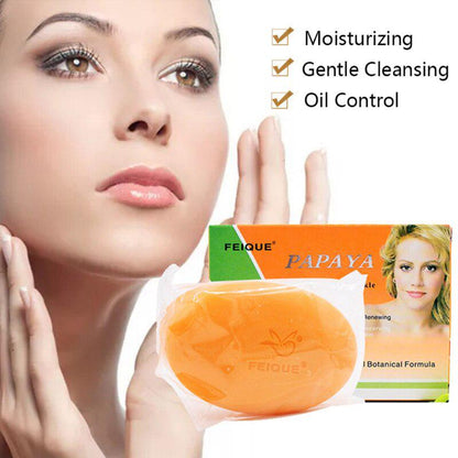 Feique Papaya Whitening Anti-Freckle Soap