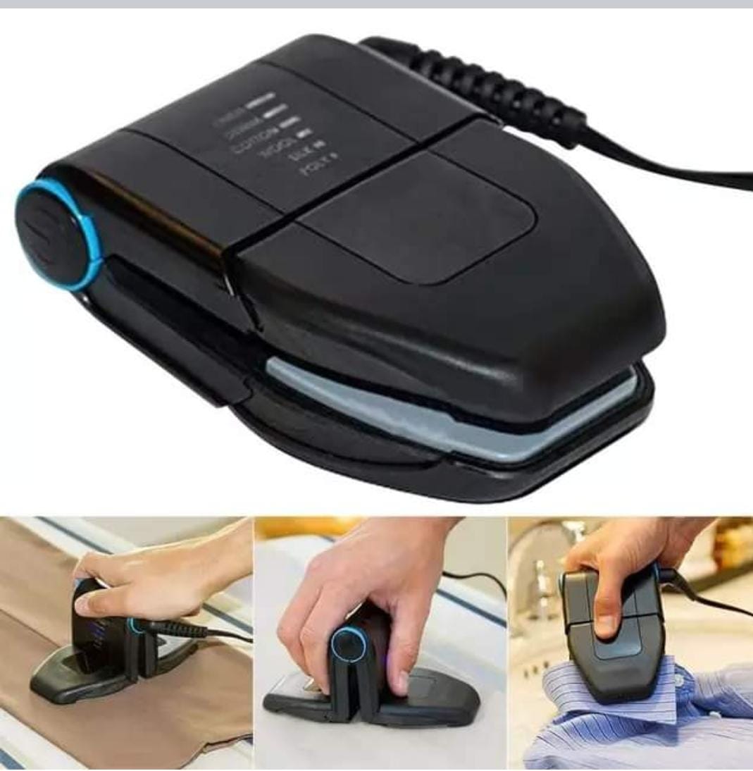 Foldable travel iron