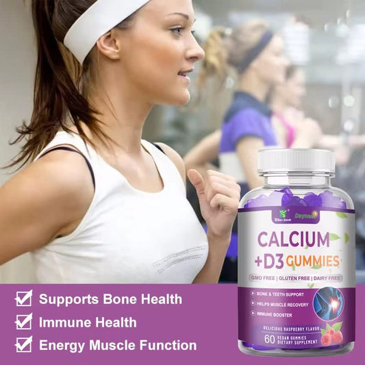 DAYNEE Calcium vitamin D3 Gummies Bone teeth support magnesium zinc d3 gummies for vitamins and supplements