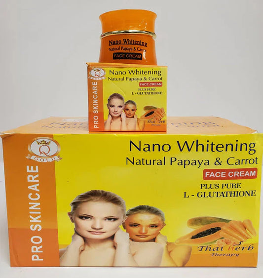 Nano extra white natural papaya & carrot serum