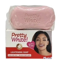 Pretty white lightening soap