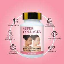 GLUTATHIONE Super collagen advanced skin brightening anti aging supplement