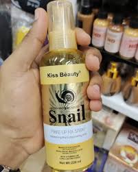 Kiss Beauty Snail Make Up Fix Spray