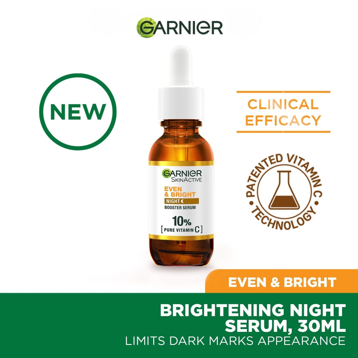 Garnier Even & Bright Night Booster Serum